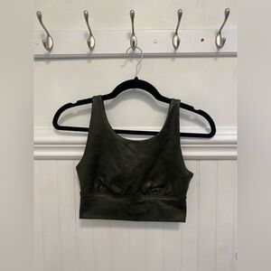 Aerie Olive Green Sports Bra